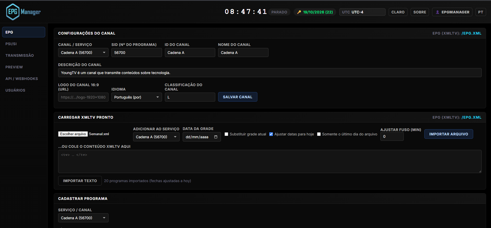 EPGManager