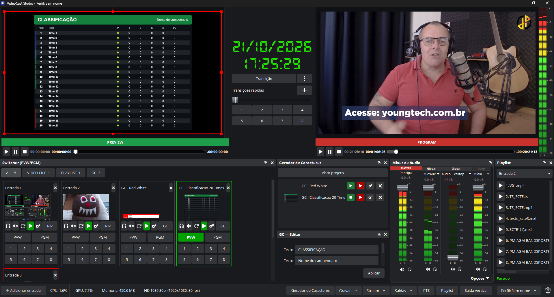 VideoCast Studio