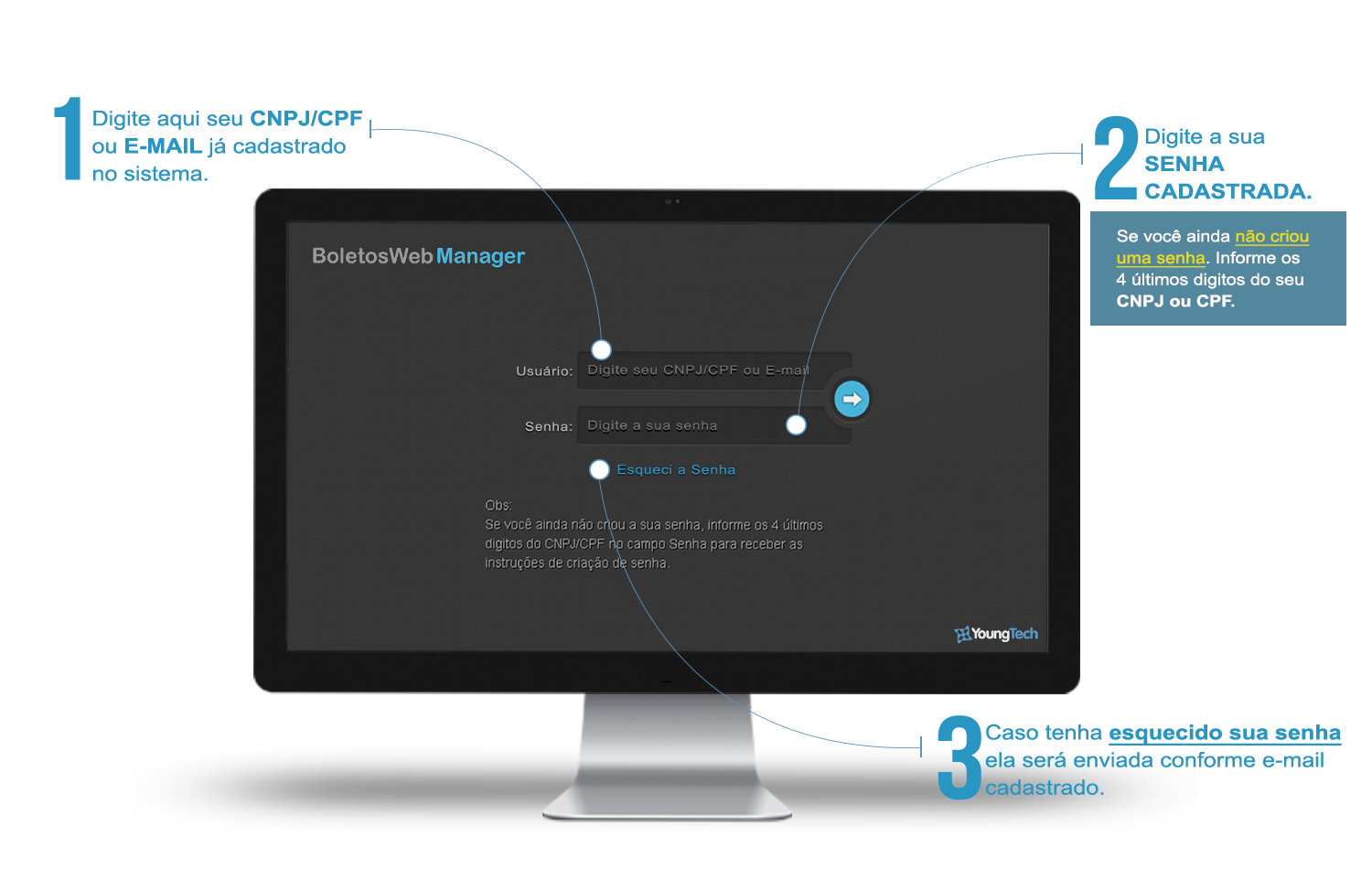 Como acessar o boleto online em 3 passos